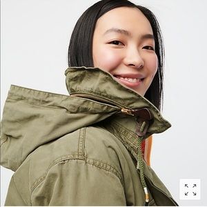 j crew lightweight utility jacket